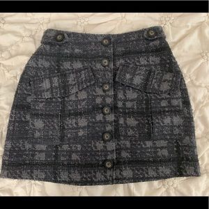 Rachel Rachel Roy Printed Button-Front Skirt